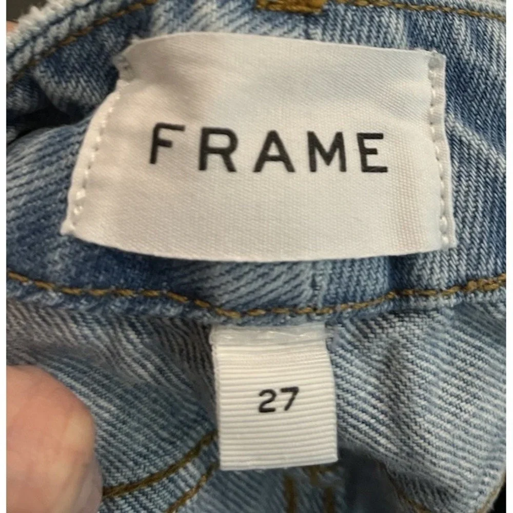 Frame Denim Le Super High Mini Boot Rossum 1 Year Women's Jeans Size 27‎